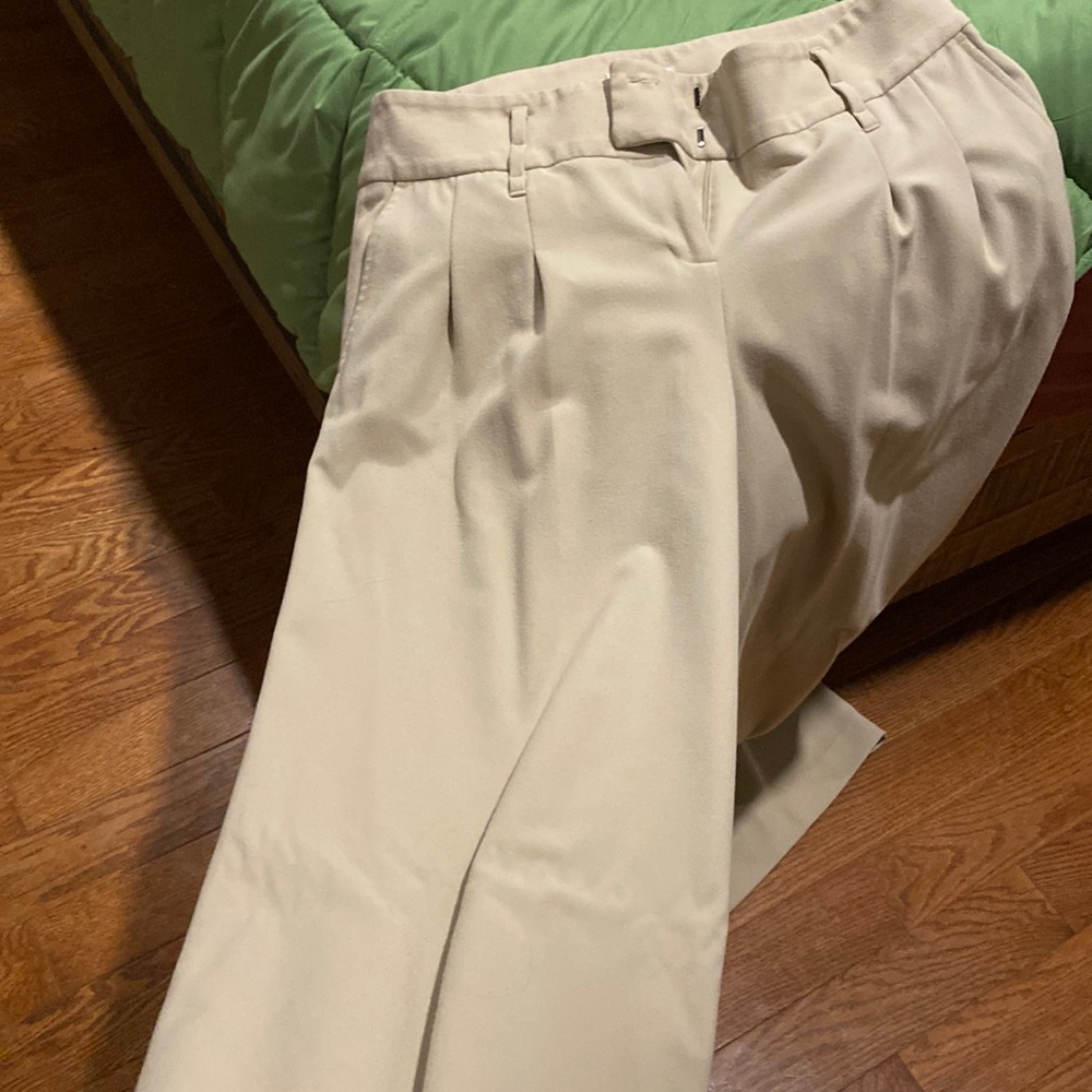 Wide legged dress slacks!